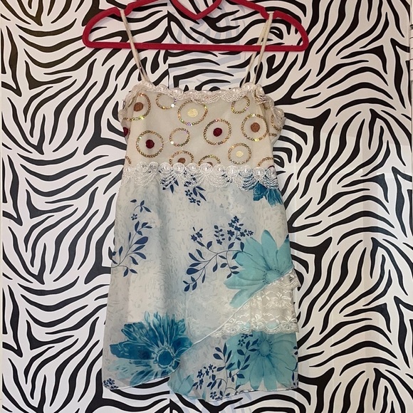 vintage y2k lace shirt🦋 - Picture 3 of 7